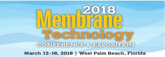 2018 Membrane Technology Conference & Exposition