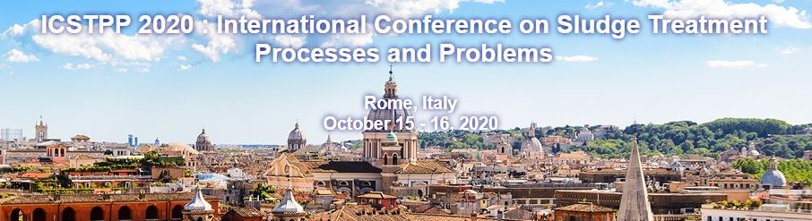 ICSTPP 2020 International Conference on Sludge Treatment Processes and Problems